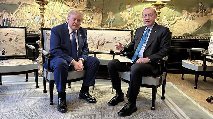 Lahey’de Erdoğan-Trump zirvesi! İki lider bir araya geldi
