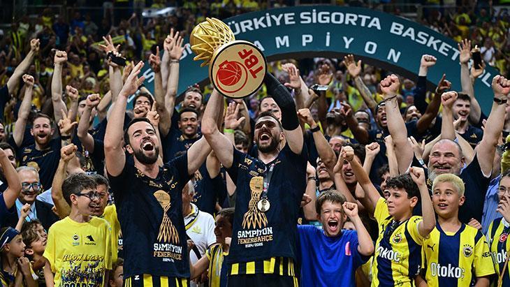 Basketbol Süper Ligi’nde şampiyon Fenerbahçe Beko!