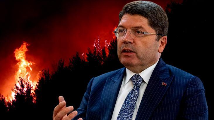 Adalet Bakanı Tunç’tan İzmir’deki yangınlara ilişkin 1 kişi gözaltına alındı