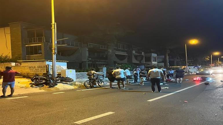Bodrum'da feci kaza! Aynı istikamete giden iki motosiklet çarpıştı: 2 ölü