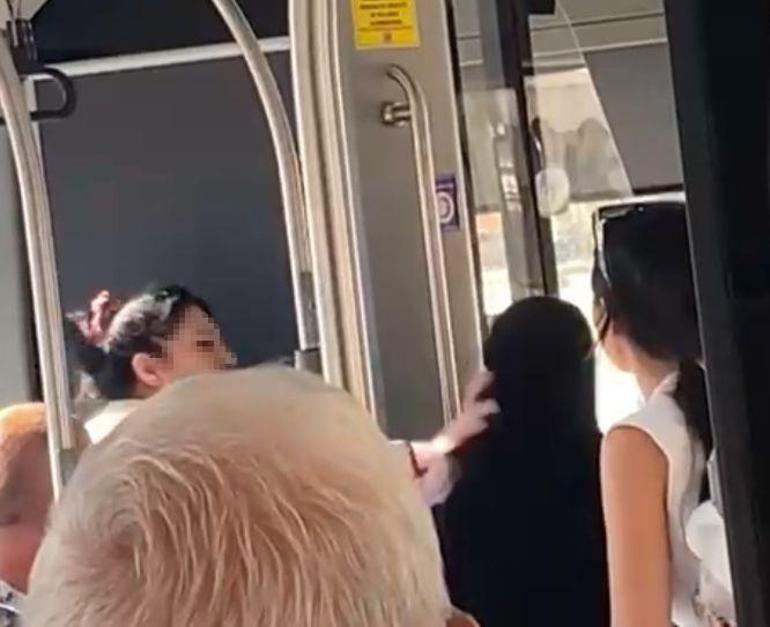 Denizli'de tesettürlü kadına hakaret eden şüpheli gözaltına alındı