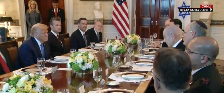 Beyaz Saray'da Trump-Netanyahu görüşmesi! Netanyahu Trump'ı Nobel'e aday gösterdi
