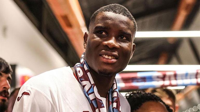 Trabzonspor'un yeni transferi Paul Onuachu şehre geldi! 'Burada bitmemiş bir işim vardı'