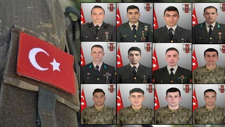 MSB’den 12 askerimizin şehit olduğu olayla ilgili açıklama
