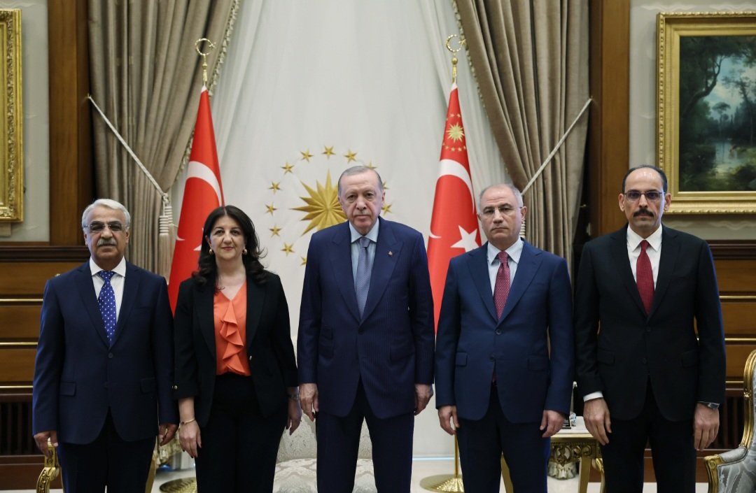 Erdoğan-DEM Parti heyetini kabul etti