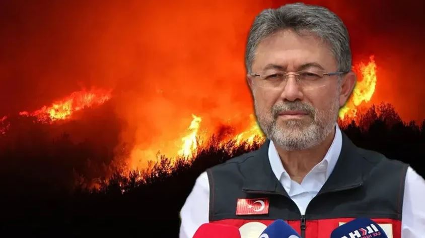 Bakan Yumaklı’dan yangınlar hakkında son durum: “Hatay en kritik ilimiz”