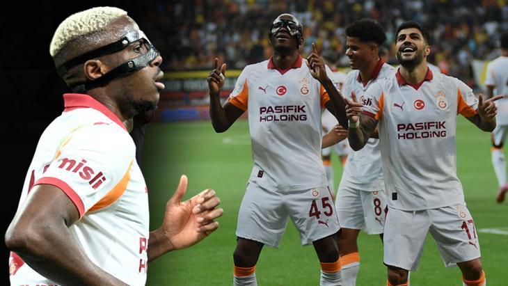 Galatasaray, doludizgin yoluna devam ediyor! Süper Lig’de 3’te 3 yaptı