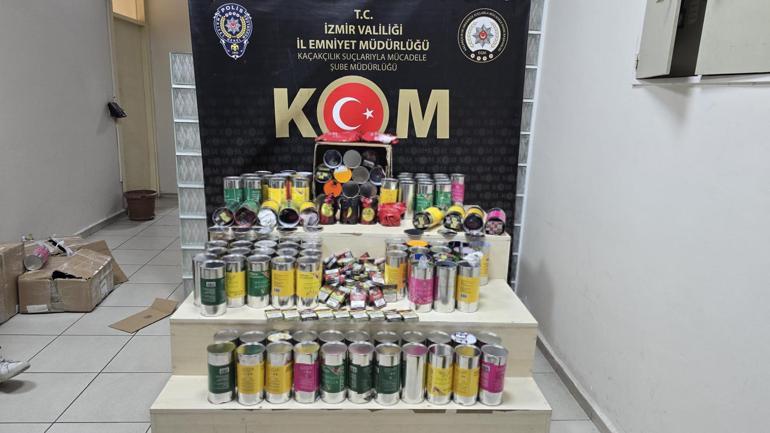 İzmir'de 5 milyon TL değerinde kaçak ürün ele geçirildi