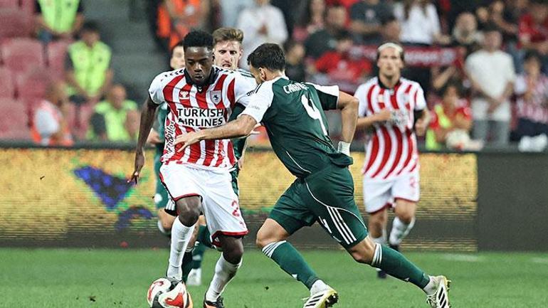 Samsunspor - Panathinaikos maçında gol sesi çıkmadı! Yeni hedef Konferans Ligi