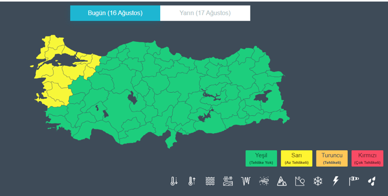 Son dakika... İstanbul dahil 13 il için alarm: Rüzgar hızı 80 km'ye çıkacak