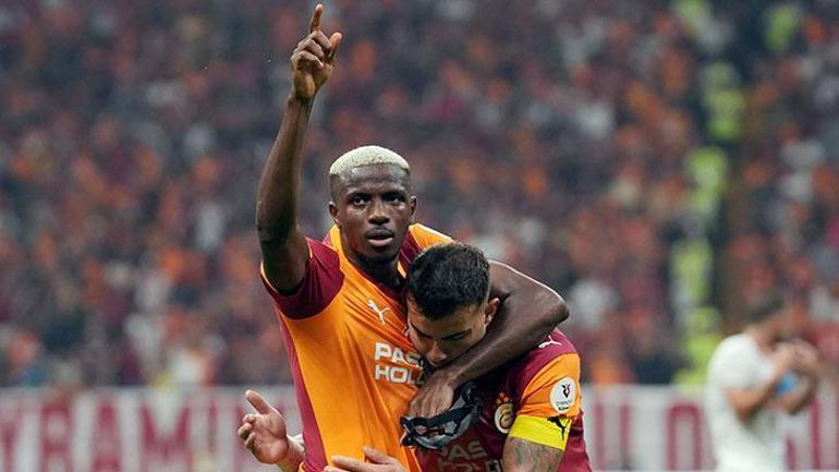 Galatasaray'da Frankfurt maçı öncesi Osimhen için kritik test!