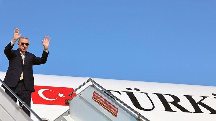 Cumhurbaşkanı Erdoğan yurda döndü
