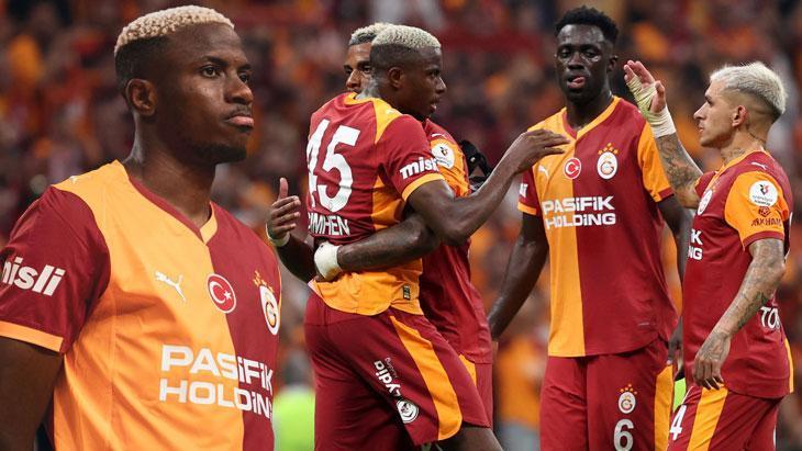 Galatasaray’da Frankfurt maçı öncesi Osimhen için kritik test!