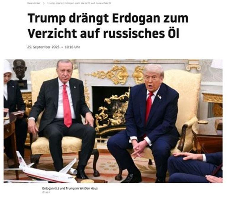 Dünya basınına damga vuran görüşme! Trump'ın Erdoğan'dan arabuluculuk beklentisi