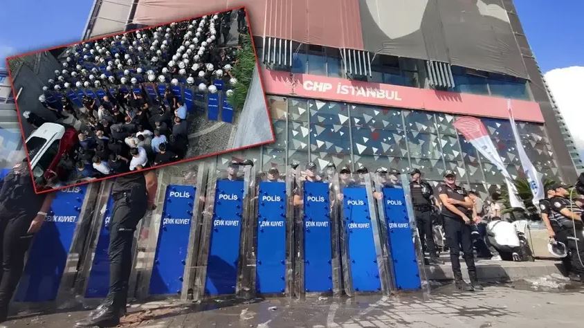 Gürsel Tekin ve kayyum heyeti yeniden il başkanlığında…