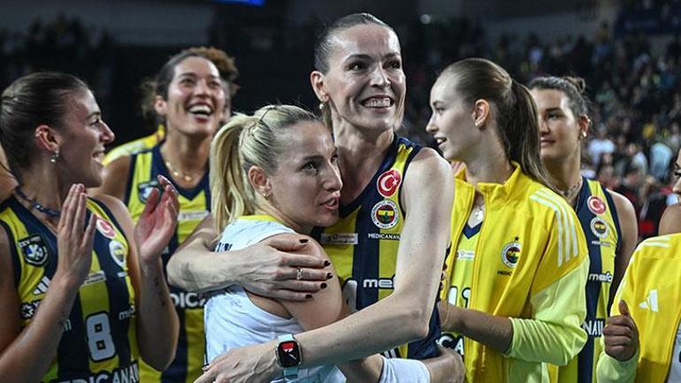 Şampiyonlar Kupası'nın sahibi Fenerbahçe Medicana! Vakıfbank karşısında müthiş geri dönüş