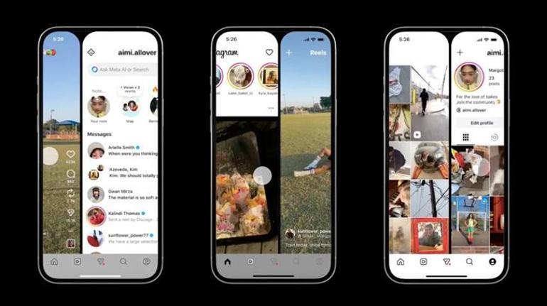 Instagram arayüzüne yeni değişiklikler geliyor