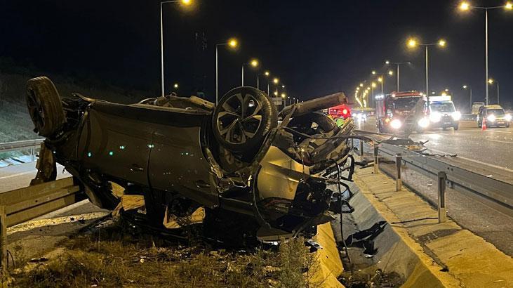 Kuzey Marmara Otoyolu’ndaki kazada 2 ölü