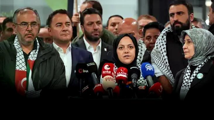 İsrail’de alıkonulan 3 Türk milletvekili yurda döndü