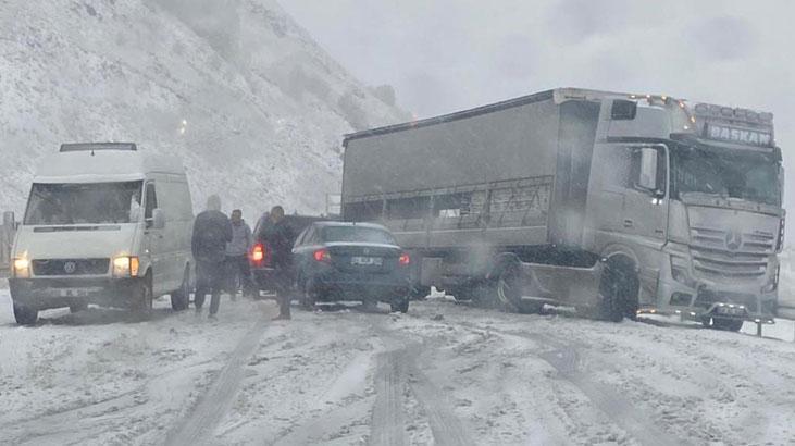Kar erken geldi, hayatı olumsuz etkiledi