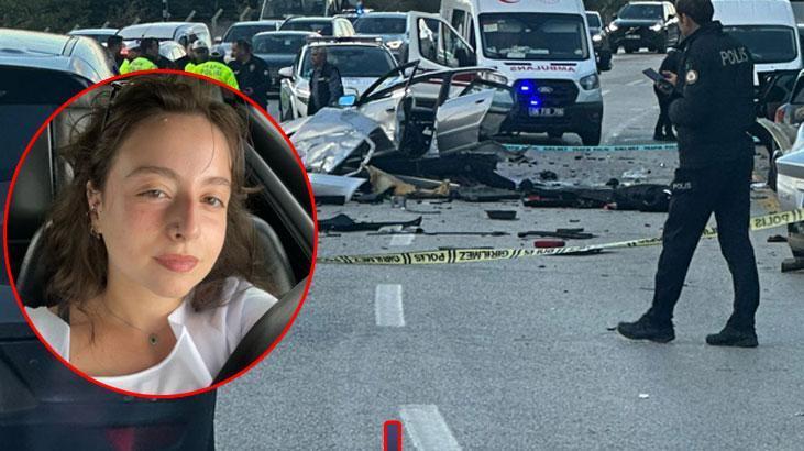Üniversite öğrencisi Gamze kaza kurbanı!