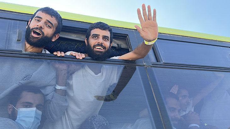 İsrail’in serbest bıraktığı Filistinli esirlerin bir kısmı Gazze’ye ulaştı