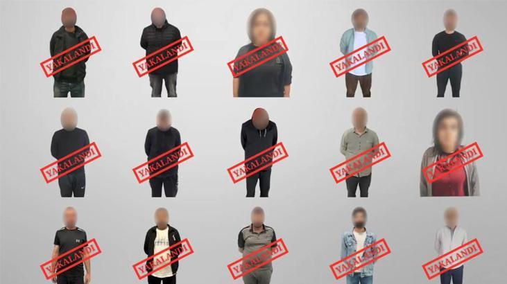 Kırmızı bülten aranan 15 kişi Türkiye’ye getirildi