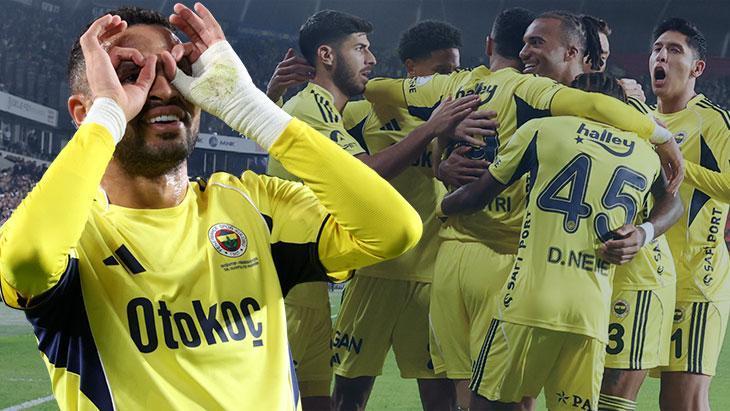 Fenerbahçe 3 puanı 4 golle aldı