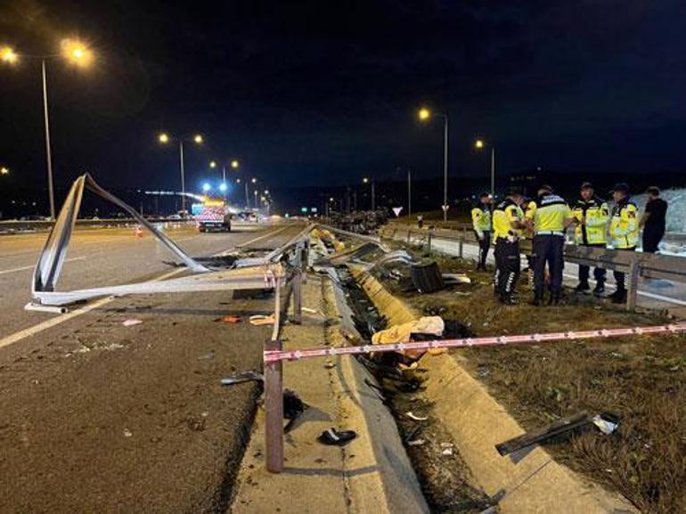 Kuzey Marmara Otoyolu’nda kaza: 2 ölü, 1'i çocuk 5 yaralı