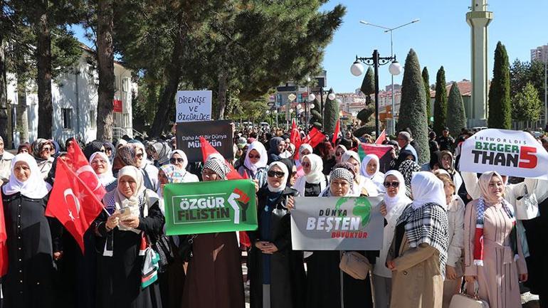 Türkiye'den Gazze için sessiz çığlık!