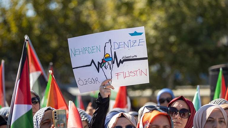 Türkiye'den Gazze için sessiz çığlık!