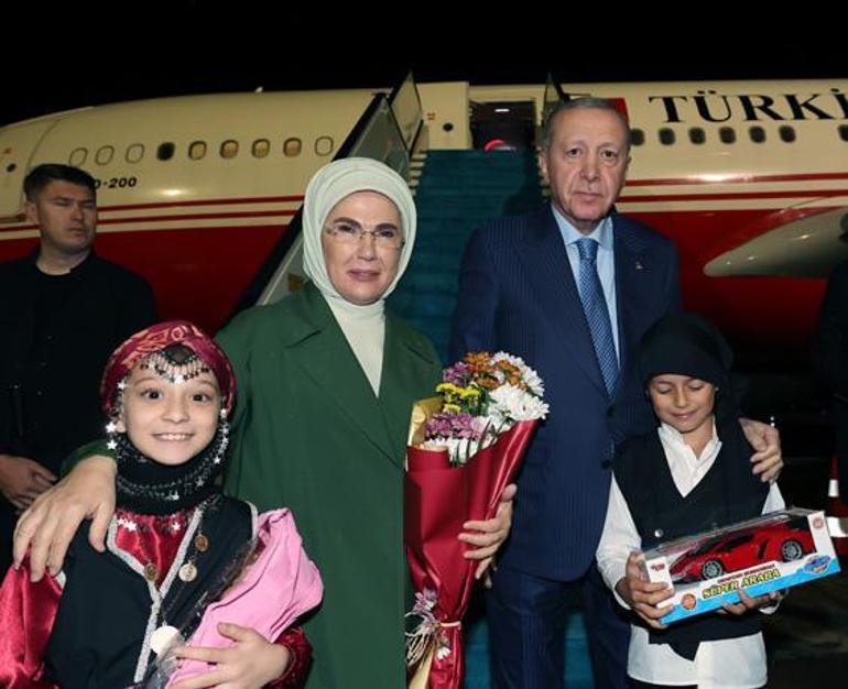 Cumhurbaşkanı Erdoğan Rize'de: Heyelan bölgelerini ziyaret edeceğiz
