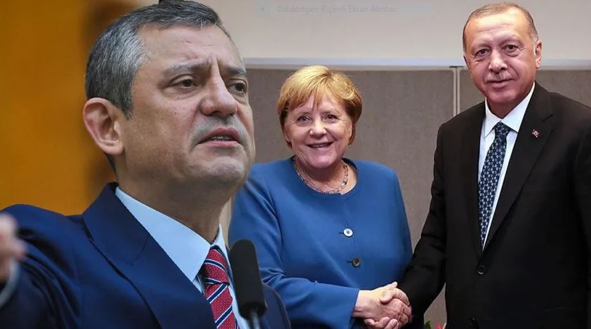 Özgür Özel’den Erdoğan’a Merkel göndermesi: “Birine biniyor, birini yedekte tutuyor”