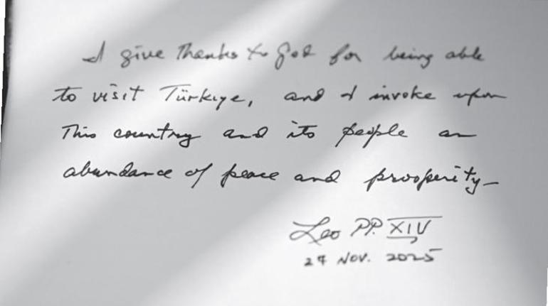 Papa 14. Leo Anıtkabir’i ziyaret etti