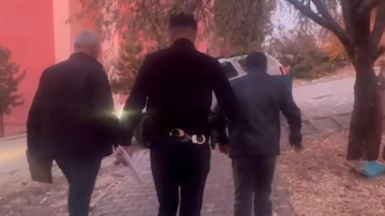 Şafak operasyonunda firari bazanın içinde yakalandı