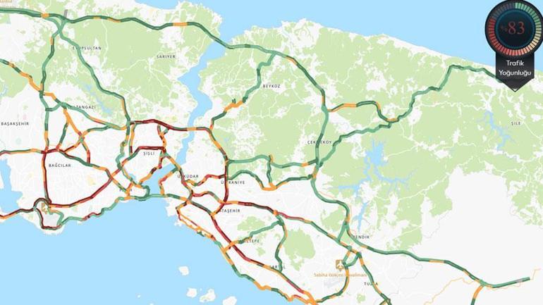 Son dakika… Meteoroloji ve AKOM uyarmıştı! İstanbul'da yağmur trafiği