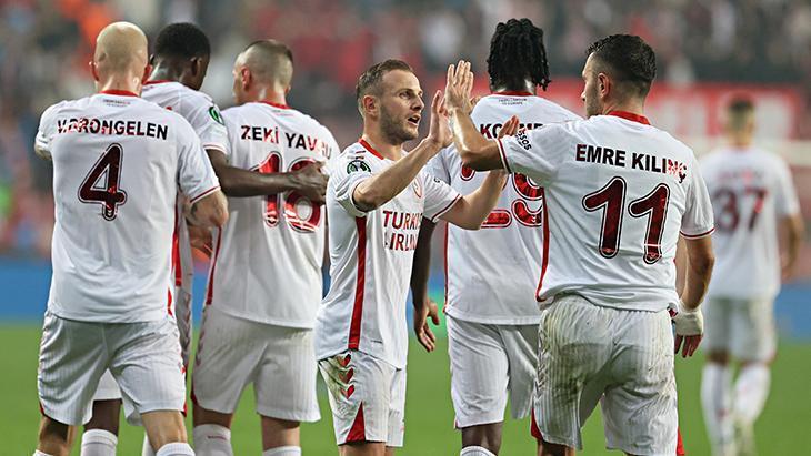 Samsunspor, Konferans Ligi’nde Liderlik koltuğuna oturdu