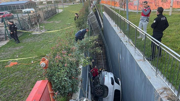 Bahçelievler’deki kazayı gören gözlerine inanamadı