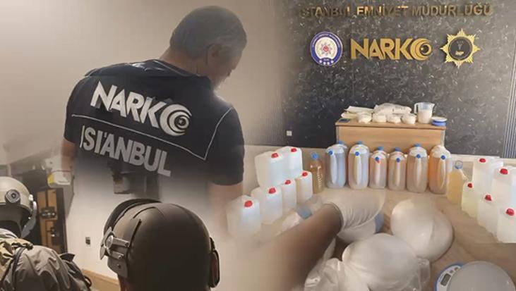 İstanbul’da uyuşturucu operasyonunda 577 bin 500 sentetik ecza hap ele geçirildi