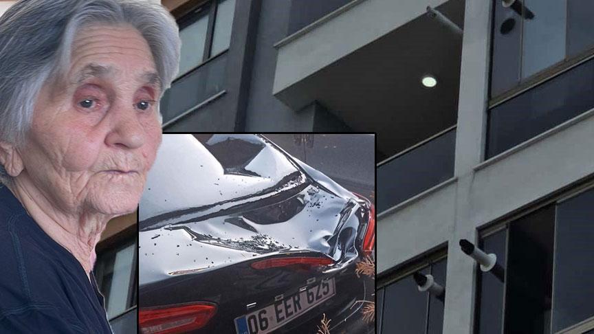 Başkanın aracının üzerine düşen kadın hayatını kaybetti