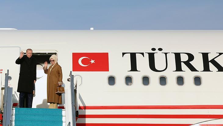 Cumhurbaşkanı Erdoğan, G20 Liderler Zirvesi için Güney Afrika’ya gitti