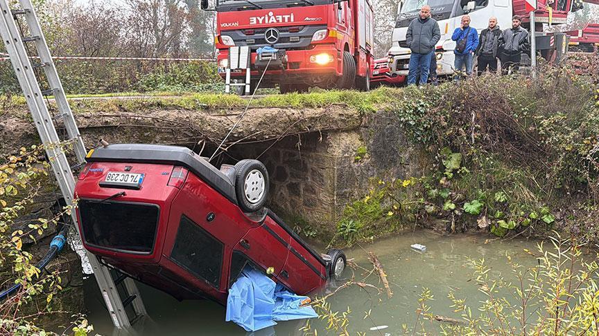 Otomobil dereye uçtu! Genç çift boğuldu, komşuları ağır yaralı