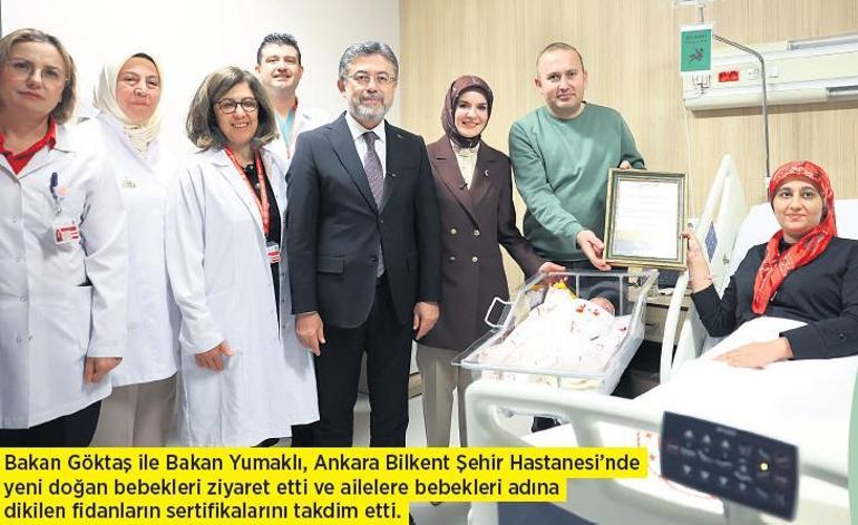 Her bebek için bir fidan! Yeşil Vatan seferberliği başlıyor