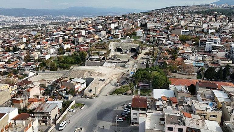 İzmir’de tünel çalışması mahalleyi ayağa kaldırdı! Tahliyede arbede, çatıya çıkıp eşya fırlattılar