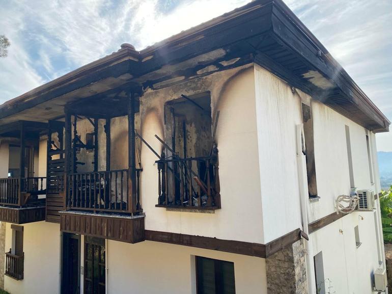 Evi ateşe verdi! 2 jandarmayı bıçakladi, silahla ateş açtı! Vurularak durduruldu