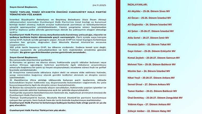 Son dakika... CHP'de gerilim büyüyor! 16 isimden Özgür Özel'e çağrı