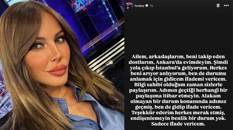 Son dakika: TV spikerleri Ela Rumeysa Cebeci, Meltem Acet ve Hande Sarıoğlu'na uyuşturucu operasyonu