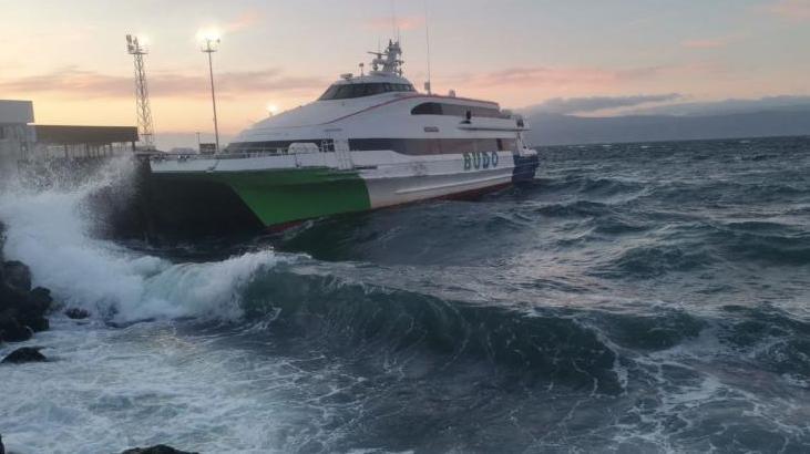 BUDO seferlerine fırtına engeli: Çok sayıda sefer iptal edildi