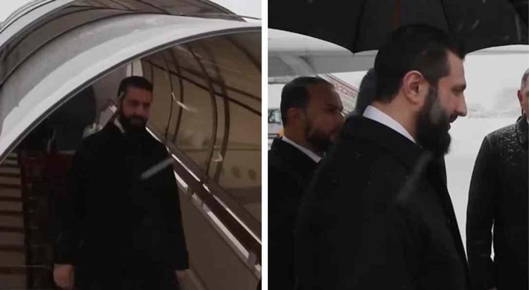 Şara ve Putin'in Moskova'da bir araya geldi! 'Suriye'nin toprak bütünlüğünü destekliyoruz'