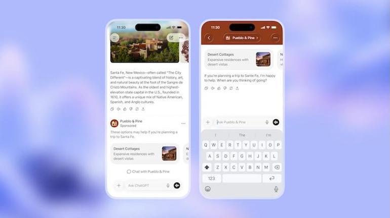 OpenAI, ChatGPT'ye reklamların geleceğini resmi olarak duyurdu